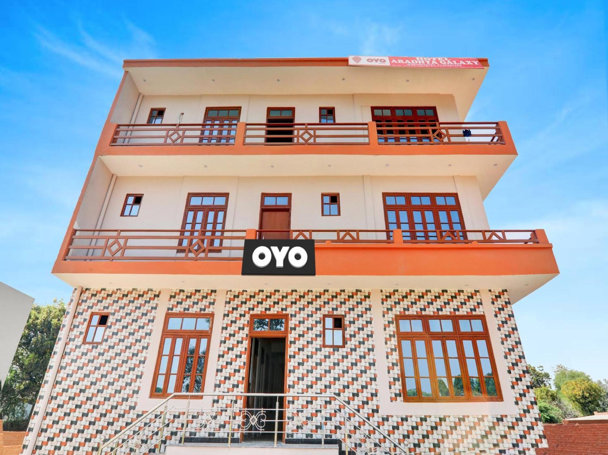 Hotel O Aradhya Galaxy Bhauli Exterior photo